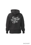 Majestéc Slogan Hoodie (Black)